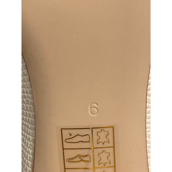 Jeffrey Campbell Viona Lizard Embossed Loafers Pointed Toe Sculpted Boho Heel 6 - Picture 10 of 10